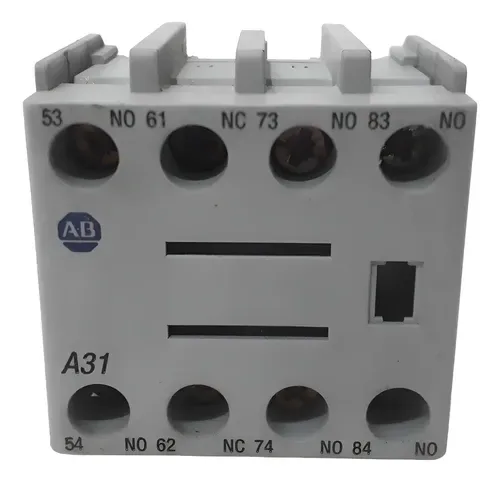 Contator Auxiliar 10a Allen Bradley 100-f A31 A 600vac 220v