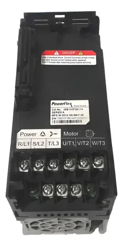 Inversor Allen Bradley 1hp 25b-d2p3n114 A 380v Powerflex  380v