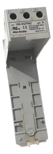 Módulo Adaptador P/ Montagem De E3 Allen Bradley 193-ecpm2 A