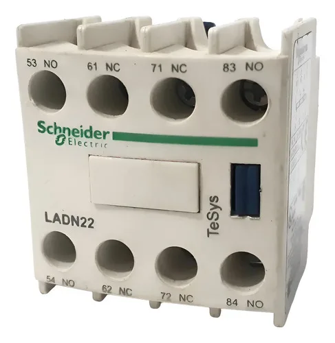 Bloco Contato Auxiliar Frontal Contator Schneider Ladn22 10a 127v