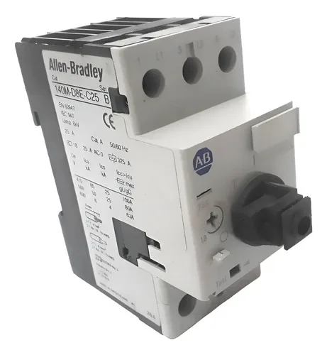 Disjuntor De Proteção Motor Allen Bradley 25a 140m-d8e-c25 127/220v 45hz