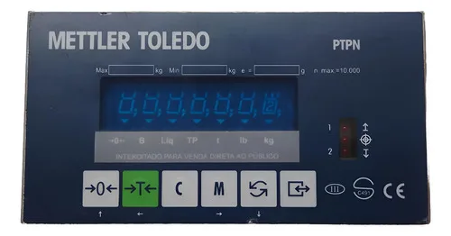 Indicador Digital Mettler Toledo Panther Ptpn (não Acende)