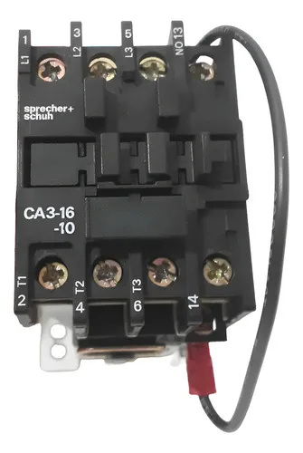 Contator Trip 16a Sprecher+schuh Ca3-16-10 C/ Aux Crc 3-48  127/220v
