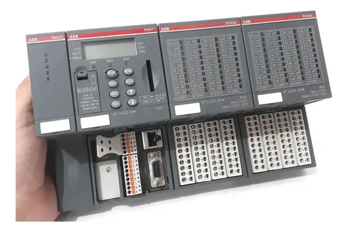 Módulo Controlador Lógico Programável Abb Dc522 B4 Pm571 60