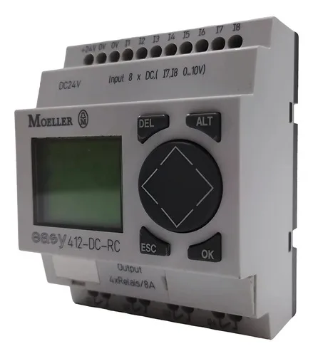 Relé Clp Moeller Easy 412-dc-rc 24vdc 24vdc