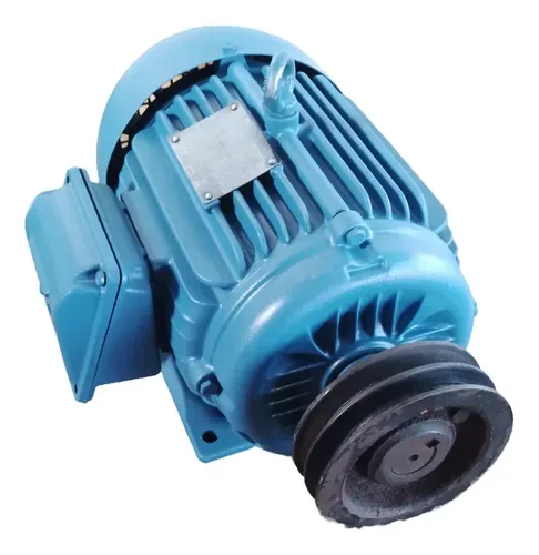 Motor Weg 5cv W22 100l 1725rpm Ip55 220/380v Trif. Com Polia