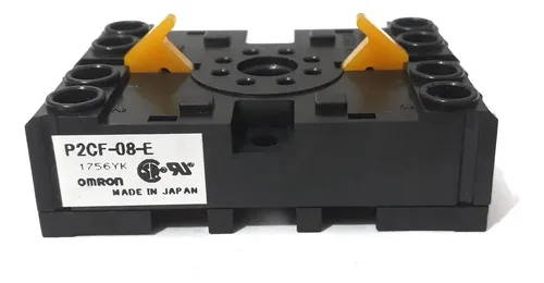 Base Para Relé Omron P2cf-08-e 1756yk Novo
