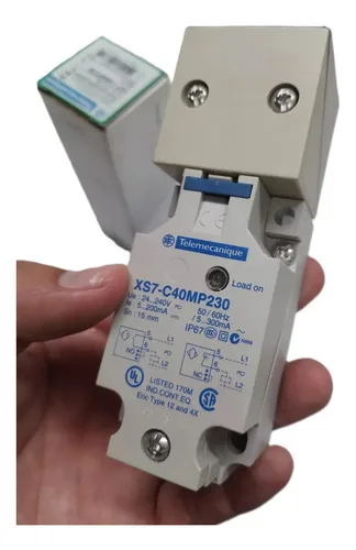 Sensor Proximidade Telemecanique Xs7-c40mp230 24-220vac 15mm