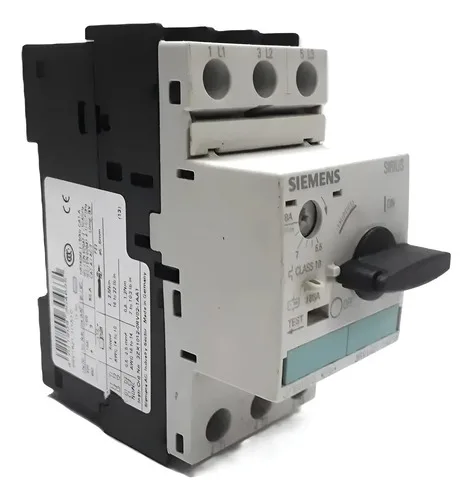 Disjuntor Motor Tripolar 8a Siemens Sirius 3rv1421-1ha10  220v 50/60