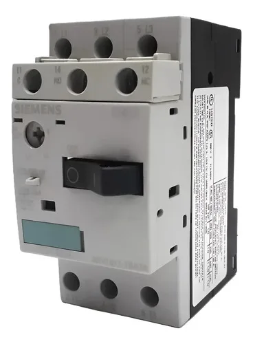 Disjuntor Motor Siemens Sirius 3rv1011-1ba10 1,4a - 2a 110220 V 50/60hz