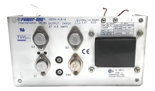 Fonte De Alimentação Power One Hd24-4.8-a 24vdc 4.8a  Prateado