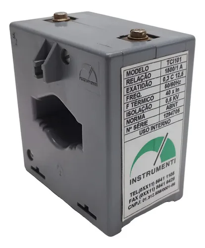 Transformador De Corrente Instrumenti Tci101 1500/1a 0,6kv