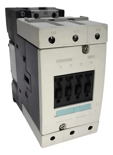 Contator Tripolar 65a Siemens Sirius 3rt1044 Bobina110v 25cv 127v