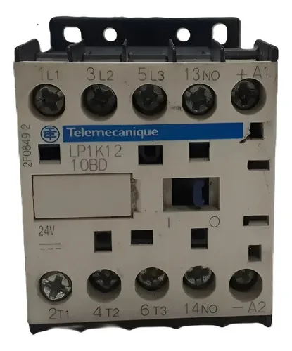 Contator 20a Telemecanique Lp1k1210bd 24v 230/690v Trif 220v