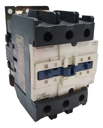 Contator Tripolar 125a Telemecanique Lc1 D8011 Bobina 110v 127v