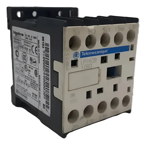Contator Tripolar 20a Telemecanique Lp1k0910bd 230/690v Trif 220v