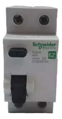 Interruptor Diferencial 2p 40a Schneider Easy9 Rccb 230v