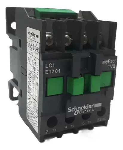 Contator Schneider Easy 20a Lc1 E1201 Trifásico 220/230v  220v