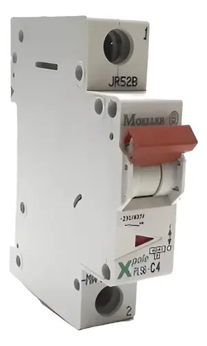 Mini Disjuntor Monopolar Moeller 4a Pls6-c4 Xpole 230/400v 