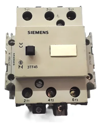 Contator Tripolar 65a Siemens 3tf45 220/230v 11kw  220v