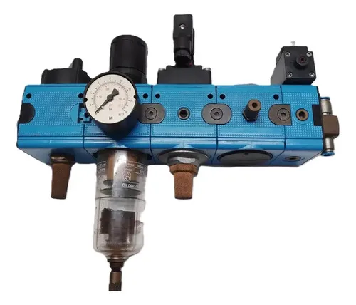 Conjunto Lubrifil Com Regulador De Pressão E Válvula 24vdc