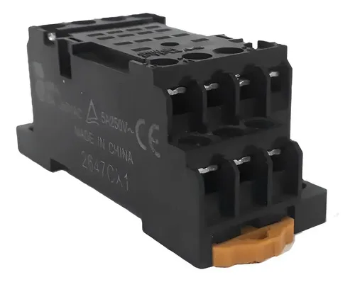 Relé Soquete De 14 Pinos Omron Pyf14a-e 5a 250vac  250vac