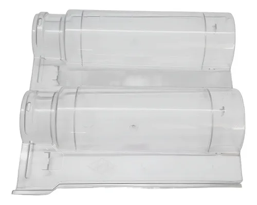 Kit 20x Telhas Duplas Transparentes Policarbonato 36×39cm Cinza