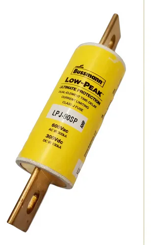Fusível Cooper Bussmann Low Peak Lpj-90sp 600vac 300vdc Novo 600v