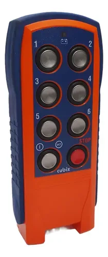Controle Remoto Hbc Radiomatic Cubix 000-1200463 Sem Placa 3,6vdc