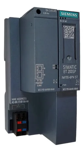 Módulo Profinet Siemens 6es7 155-6au01-0bn0 Simatic Et 200sp