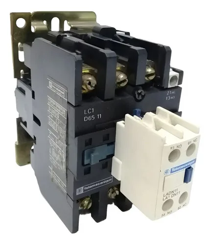 Contator 80a Telemecanique Lc1d6511 110v 18,5kw Com Auxiliar