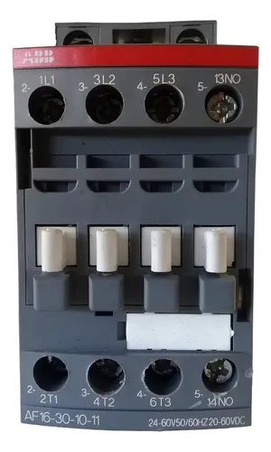 Contator 30a  Abb Af16-30-10-11  24v  Tripolar 