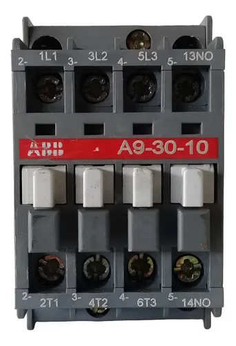 Contator 25a   Abb A9-30-10  24v  Tripolar  24v