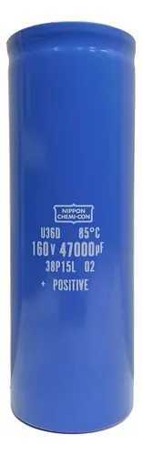 Capacitor Nippon Chemi-con U36d  160v 47000uf