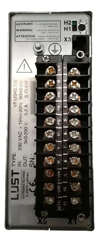 Drive Lust Vf1204s 230v 0,75kw Monofásico