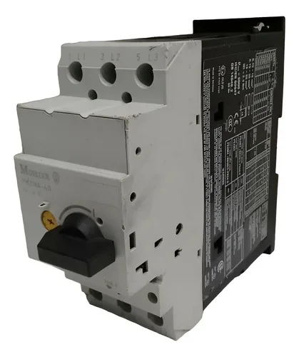 Disjuntor Tripolar Moeller Pkzm4  32 A 40a 690v