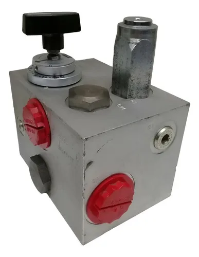Válvula Bloco Acionamento Manual Parker 42860 