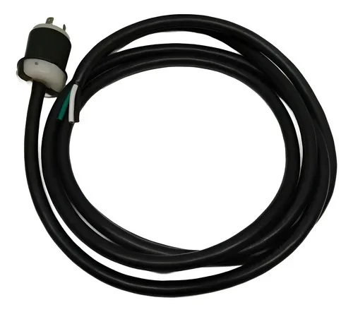 Tomada Macho 30a 3 Pinos Hubbell Hbl2611 125v Com Cabo 125v