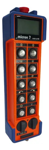 Controle Remoto Hbc Radiomatic Micron 7 Só Carcaça Sem Placa