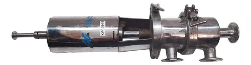 Válvula Pneumática Sanitária Metal Limpo Inox 316 2 Vias