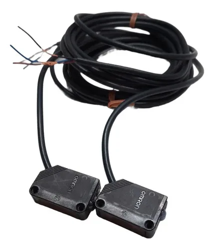 Sensor Fotoelétrico Omron E3z-t61a Emissor E Receptor 12-24v