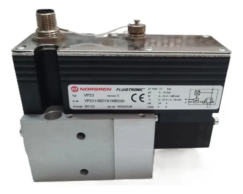Válvula De Controle De Pressão Norgren Vp2310bd761mb200 Novo