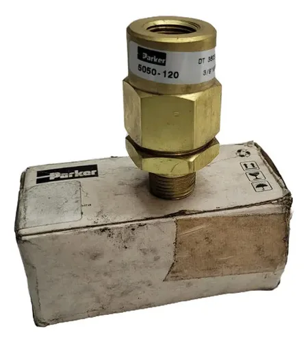 Parker Dt 3603   5050-120 Válvula 3/8  Npt Novo 3/8 Npt
