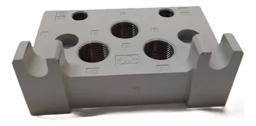 Válvula Bloco Manifold Smc Eaxt502-2rl-a Novo