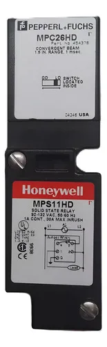 Sensor Fotoelétrico Pepperl Fuchs Mpc26hd E Relé Mps11hd 30a 127v