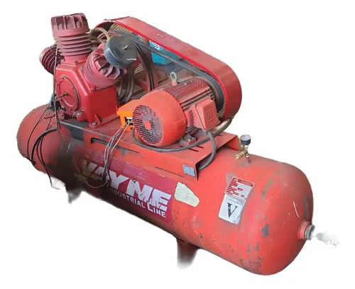 Compressor De Ar 40 Pés  Wayne W 84010h 365 Litros 10cv Vermelho 220/380 Trifásica