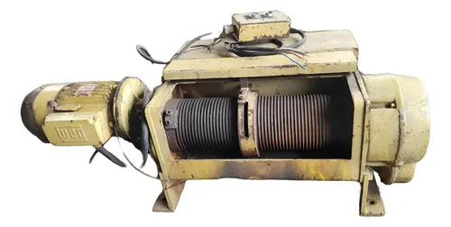 Talha Elétrica Feba 2 Ton Botoeira 220/380/440v Trifásico Amarelo 220/380/440v