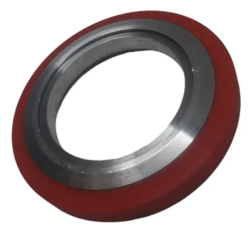 Disco De Roletagem Em Aço E Poliuretano 190mm X 116mm X 30mm