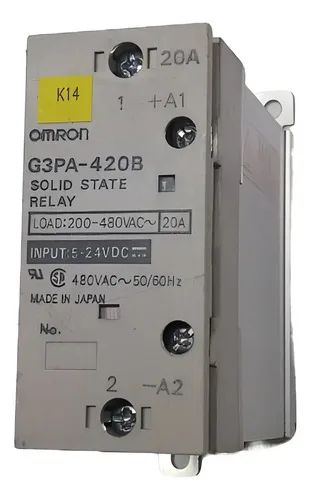Relé De Estado Sólido Omron G3pa-420b 5-24vdc