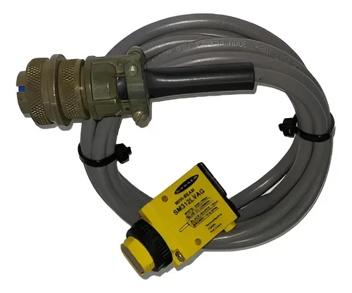 Sensor Fotoelétrico C/ Lente Rosqueada 18mm Banner Sm312lvag 30vdc